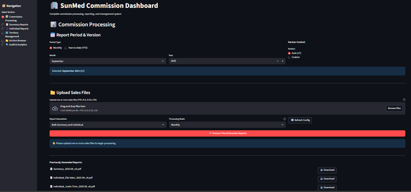 Commission Calculator